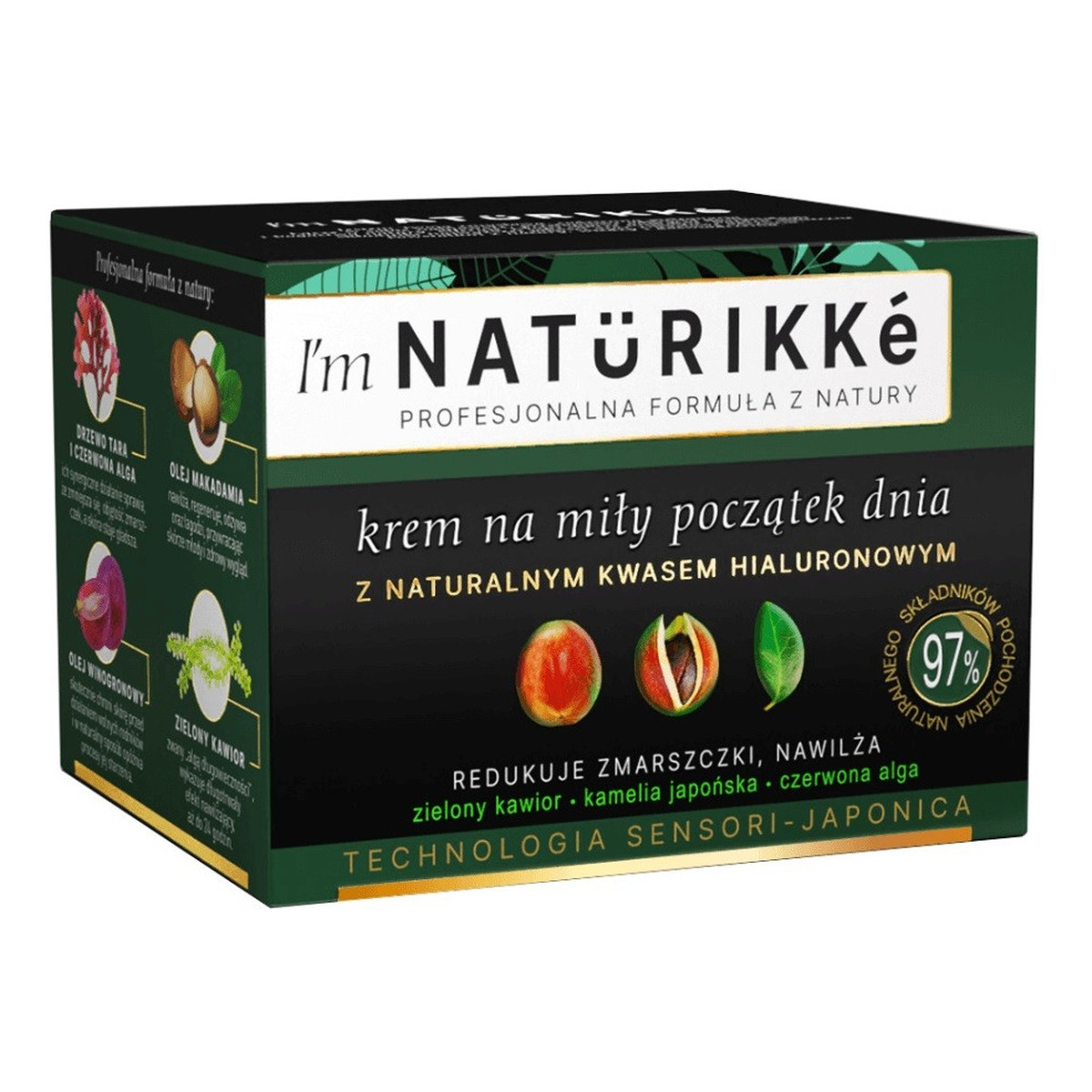 I'm Naturikke Krem na miły początek dnia z naturalnym kwasem hialuronowym 50ml