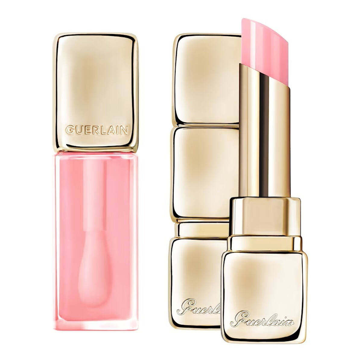 Guerlain Glow Balm Zestaw koloryzujący balsam do ust 258 rose glow 3.2g + koloryzujący olejek do ust 258 rose glow 9.5ml