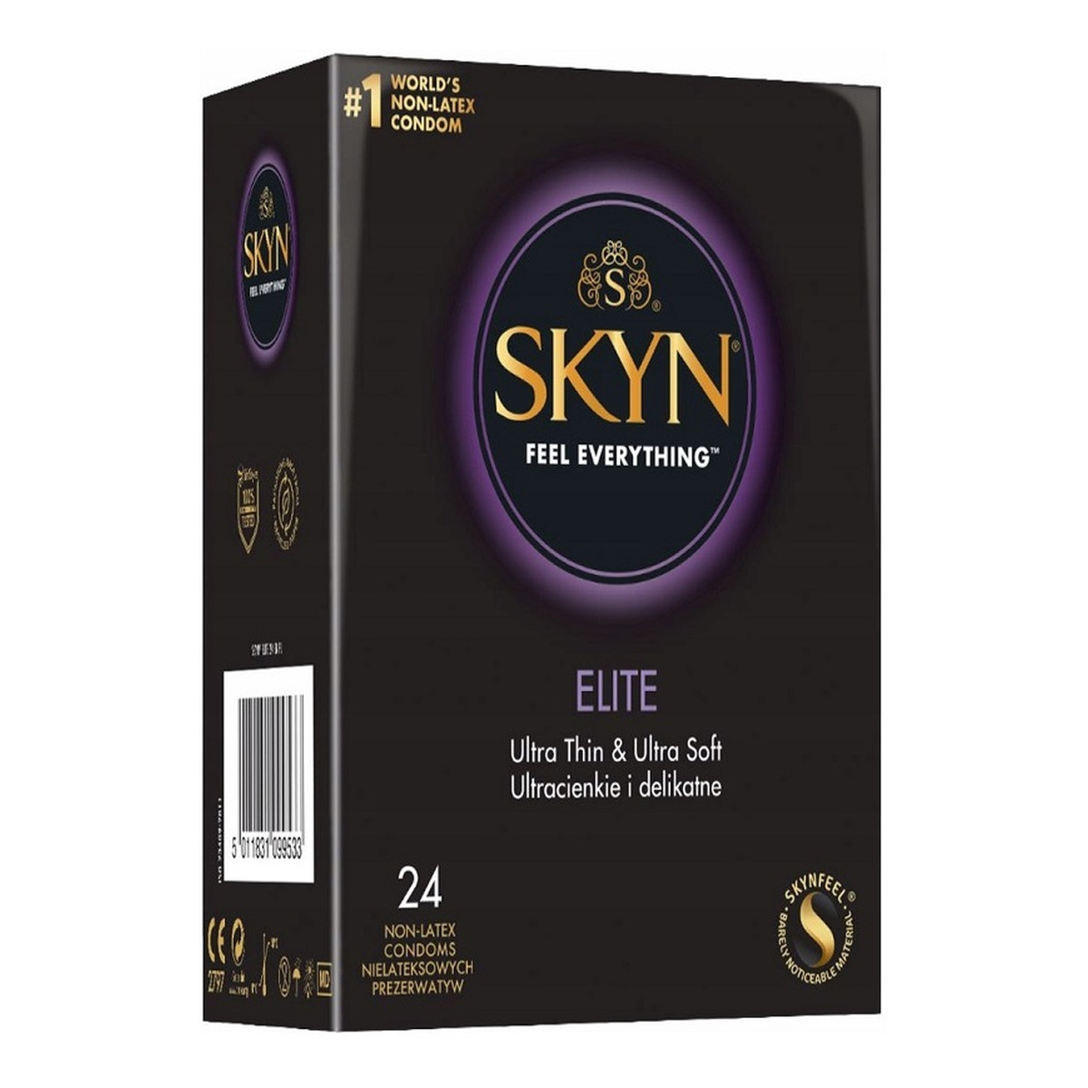 Unimil Skyn elite nielateksowe prezerwatywy 24szt