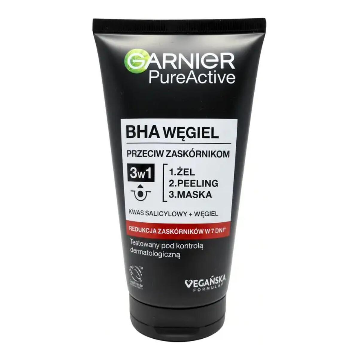 Garnier Skin Naturals Intensive Czysta Skóra Aktywny Węgiel żel przeciw zaskórnikom 3w1 150ml