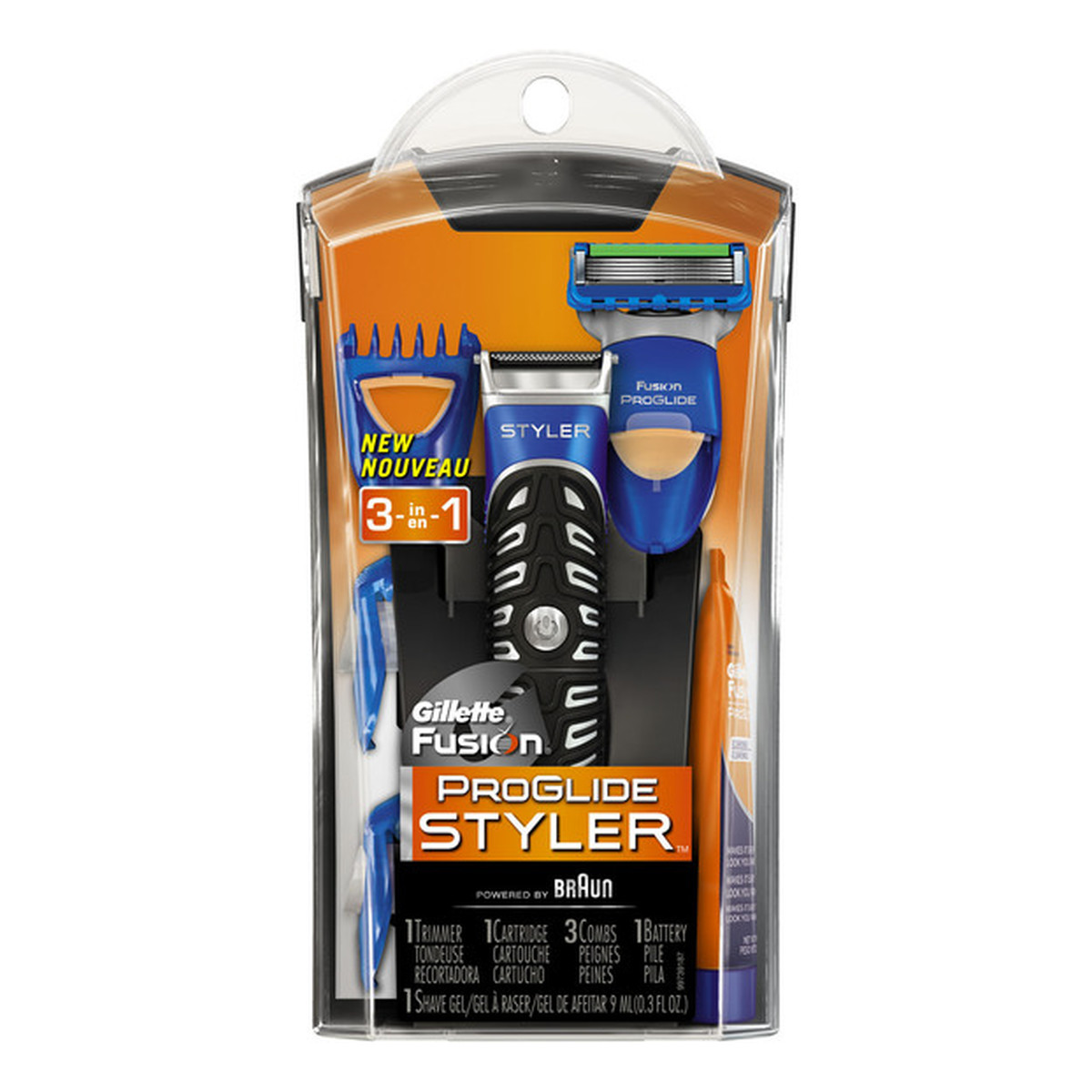 Gillette Pro Glide Power Styler Fusion Maszynka Do Golenia Zasilana Bateryjnie