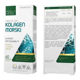 Kolagen Morski suplement diety 60 kapsułek