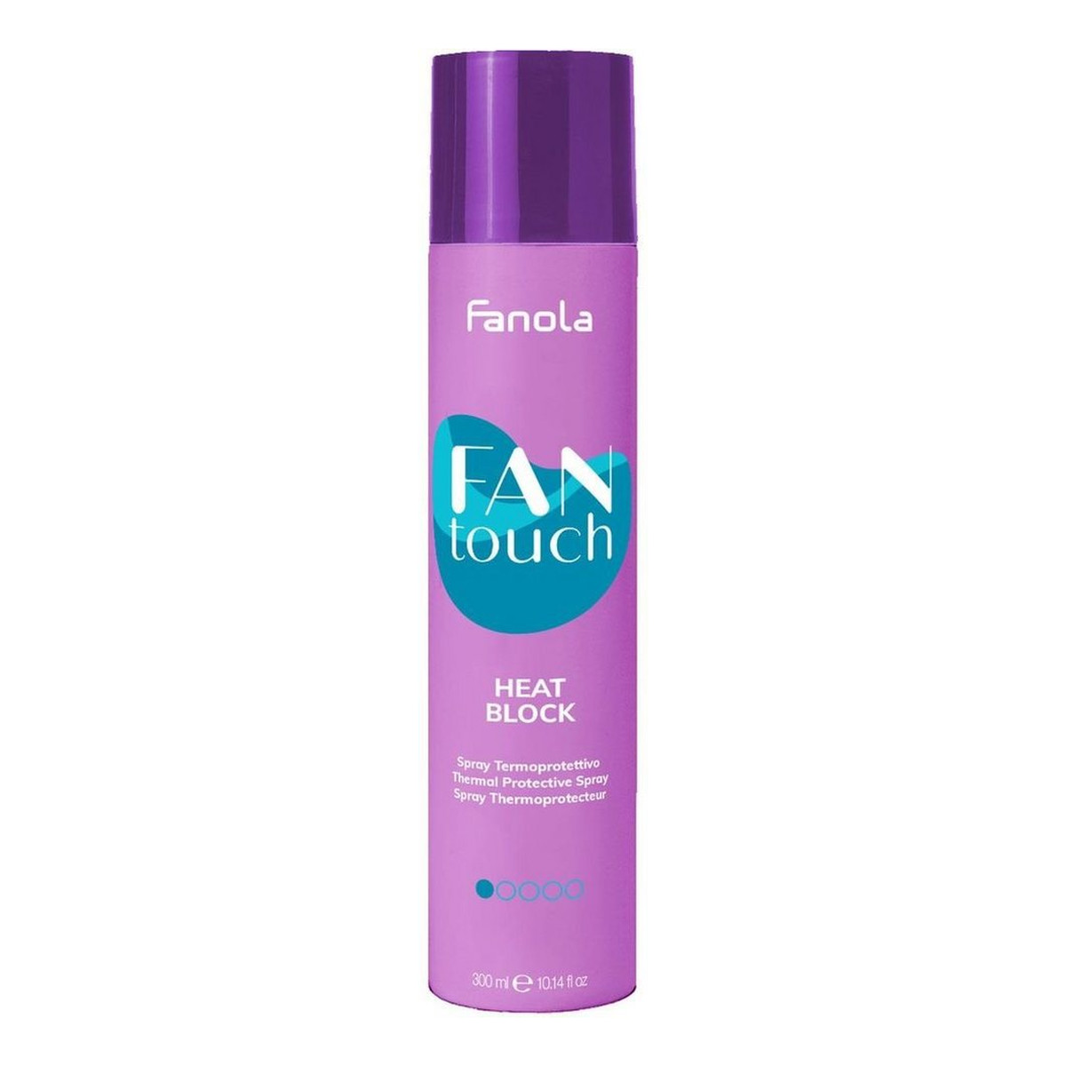 Fanola Fantouch heat block termoochronny lakier do włosów 300ml