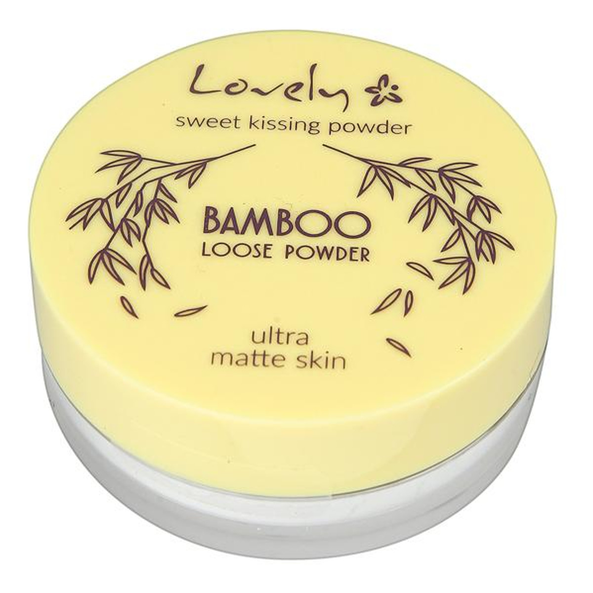 Lovely Bamboo Loose Powder Transparentny Matujący Puder Bambusowy Do Twarzy