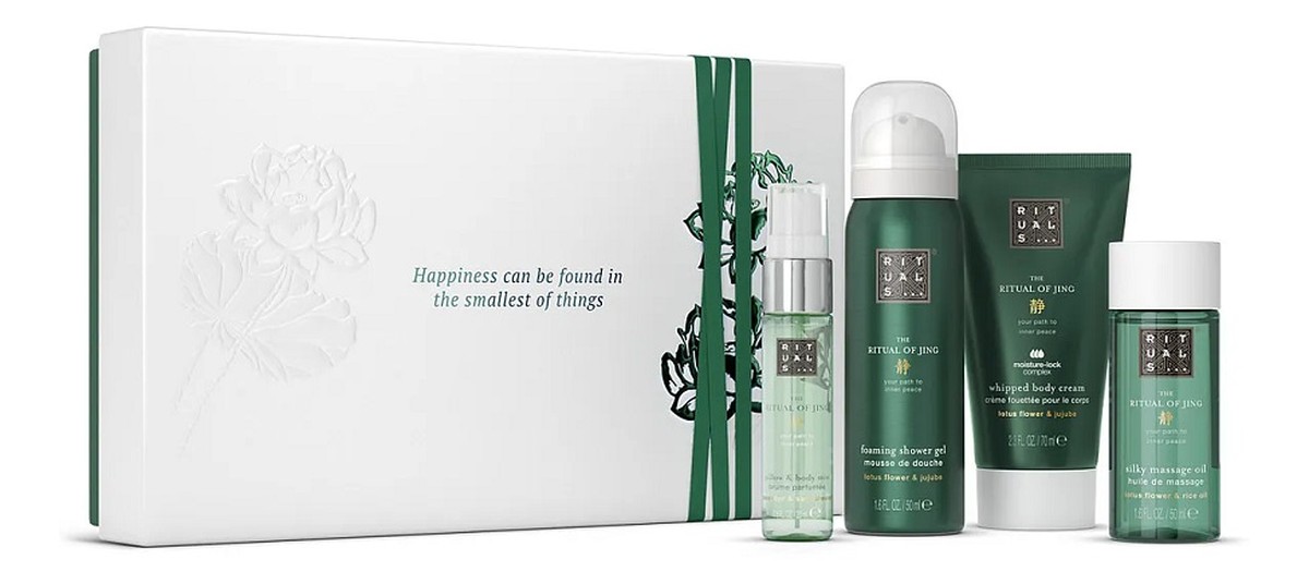 balsam do ciała 70ml + pianka pod prysznic 50ml + olejek do ciała 50ml + mgiełka do ciała 20ml