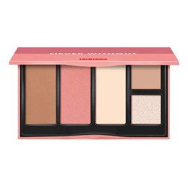 Never without all in one face palette paleta do makijażu twarzy 001 light skin