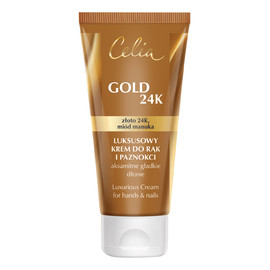 Luksusowy Krem Do Rąk I Paznokci Gold 24K