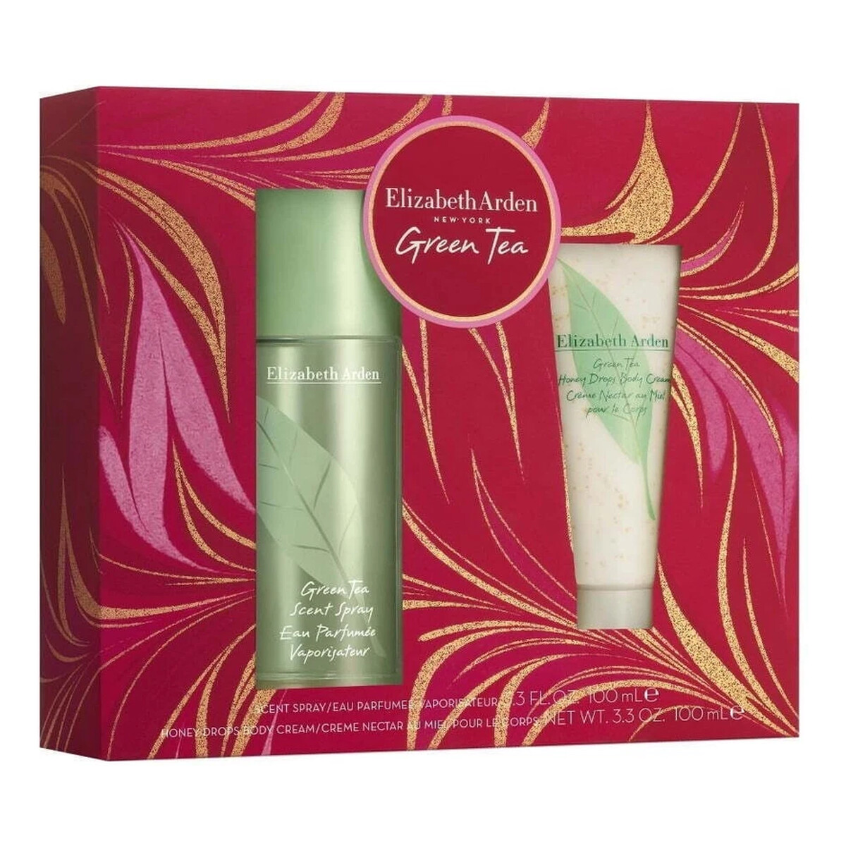 Elizabeth Arden Green Tea Zestaw woda perfumowana spray 100ml + krem do ciała 100ml