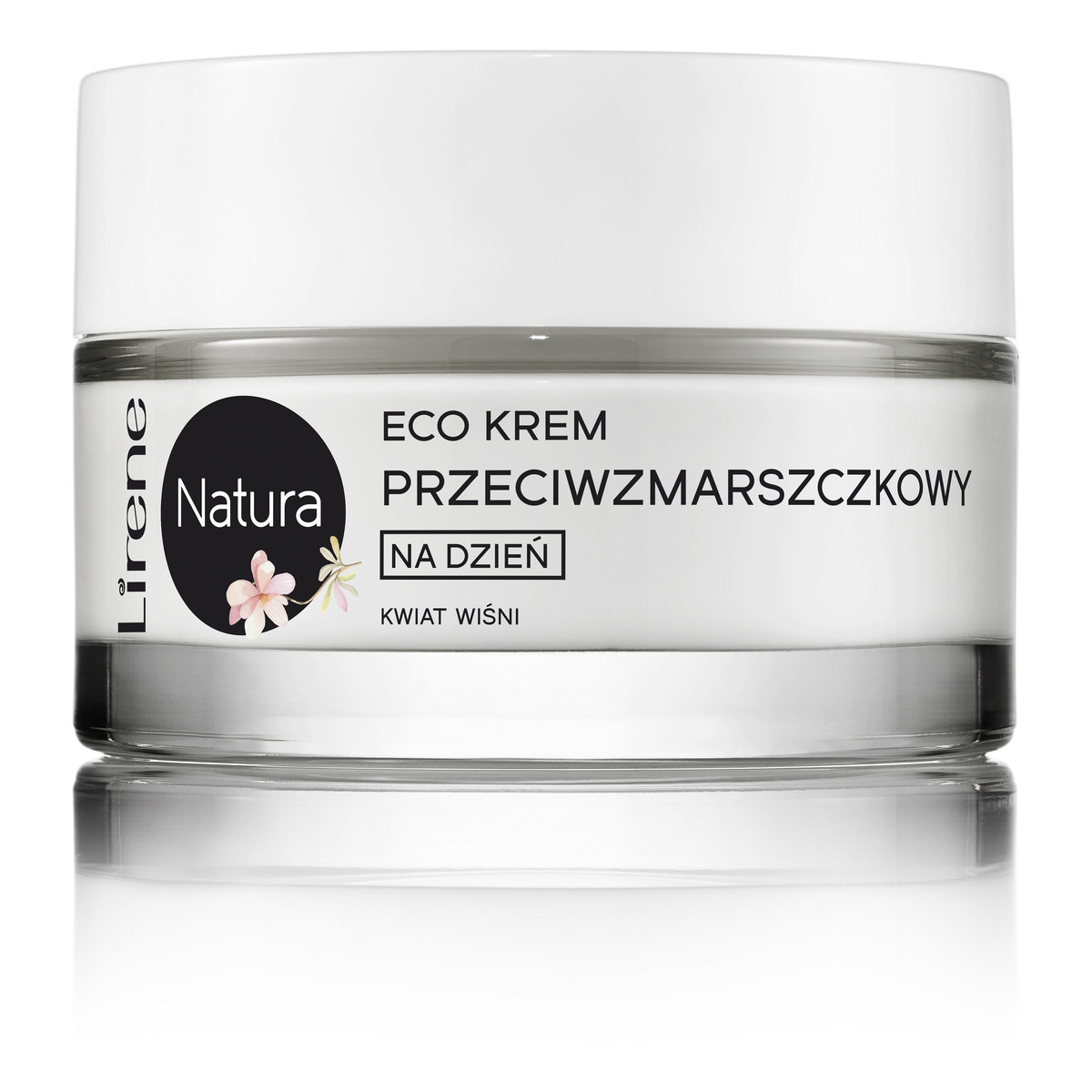Lirene NATURA ECO KREM PRZECIWZMARSZCZKOWY NA DZIEŃ KWIAT WIŚNI 50ml