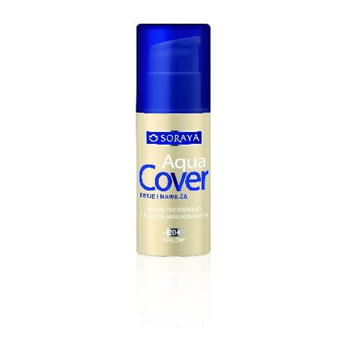 Soraya Aqua Cover Aksamitny Podkład Do Twarzy Z Kwasem Hialuronowym 30ml