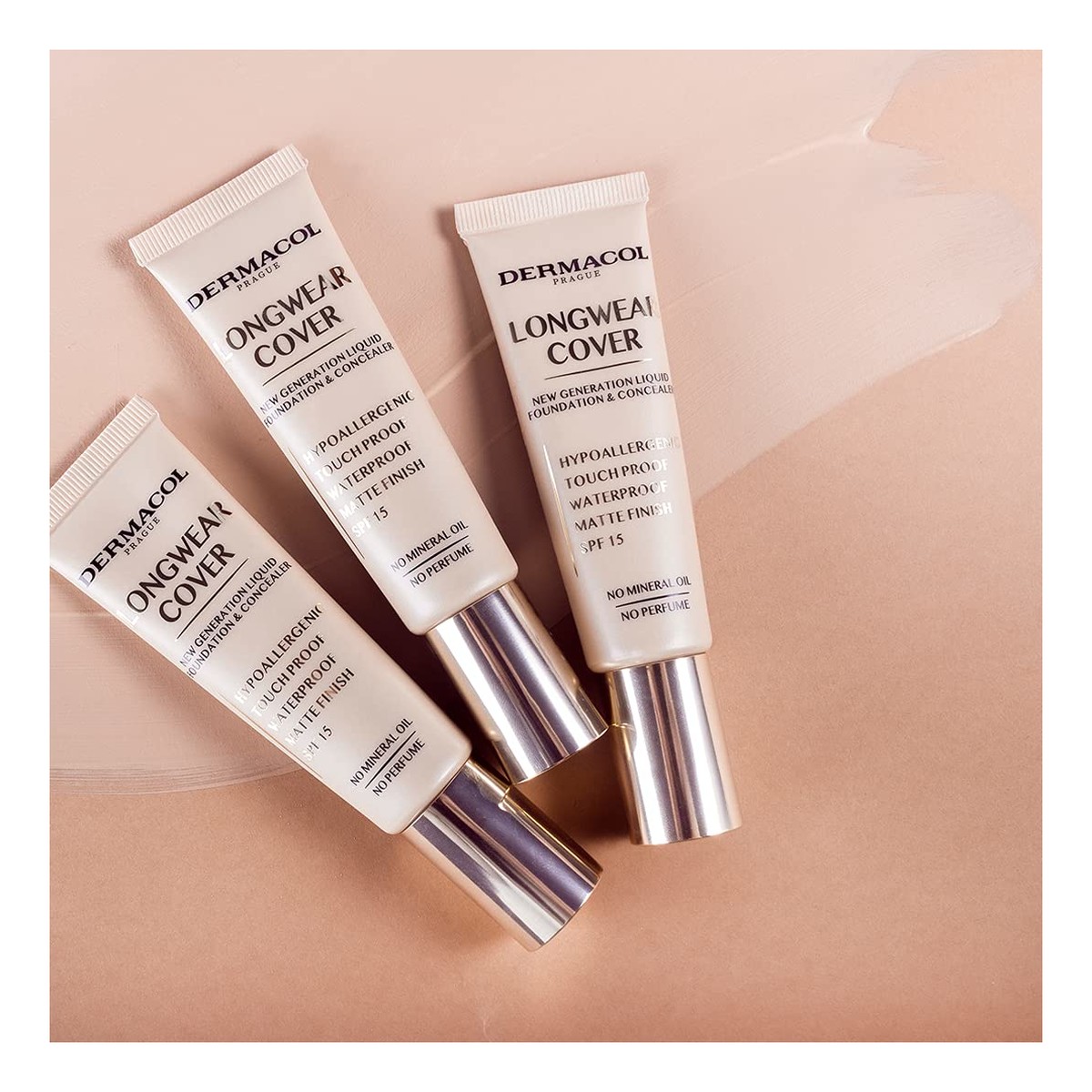 Dermacol Longwear Cover Foundation & Concealer Kryjący Podkład I Korektor W Płynie 30ml