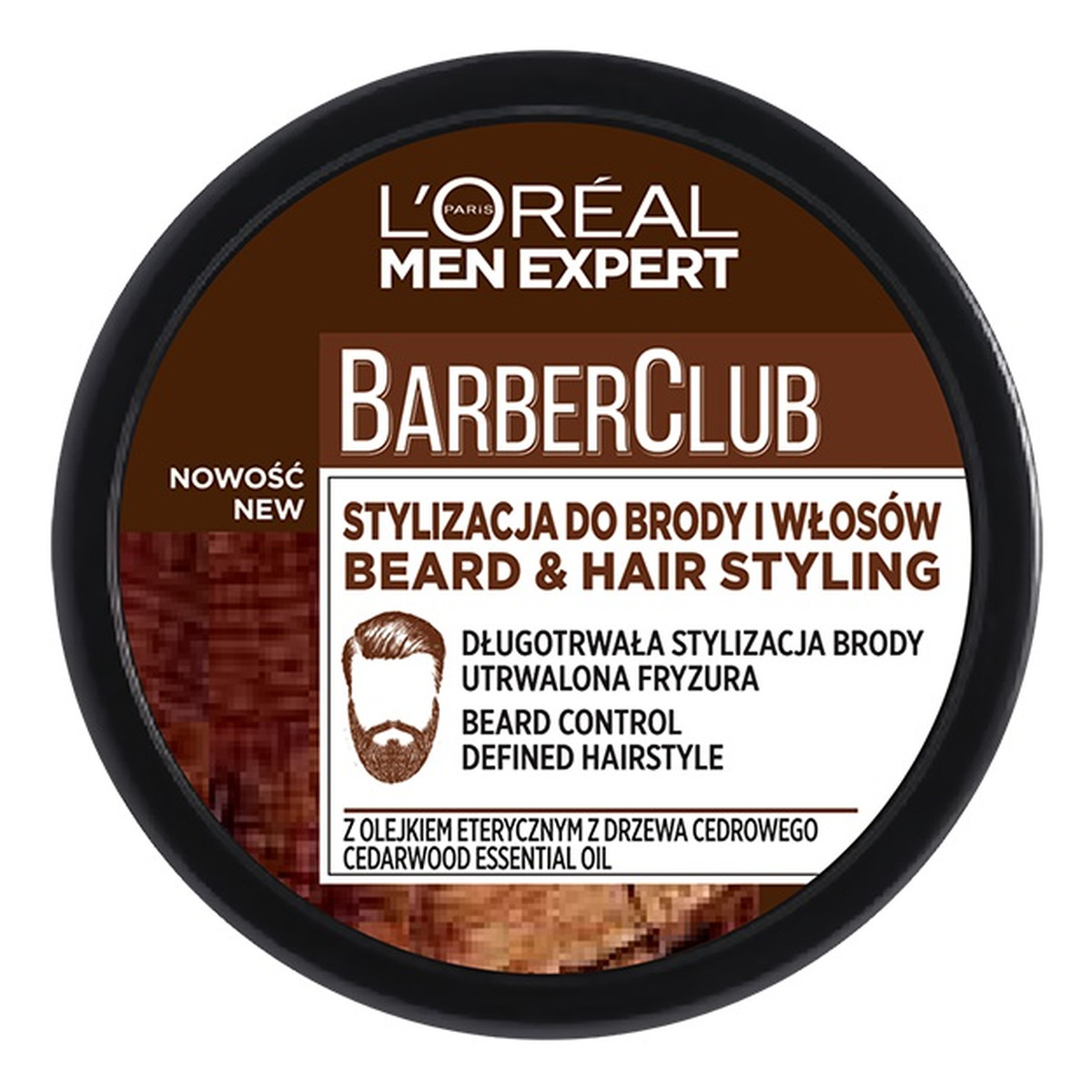L'Oreal Paris Men Expert Barber Club krem do stylizacji brody i włosów 75ml