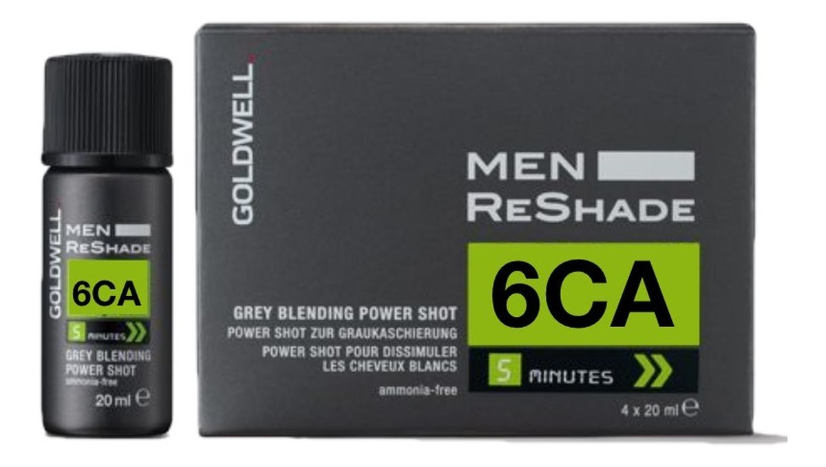 Men Re-Shade odsiwiacz dla mężczyzn 6CA 4x20ml