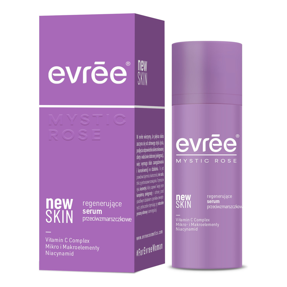 Evree Mystic Rose serum regenerujące przeciwzmarszczkowe 30ml