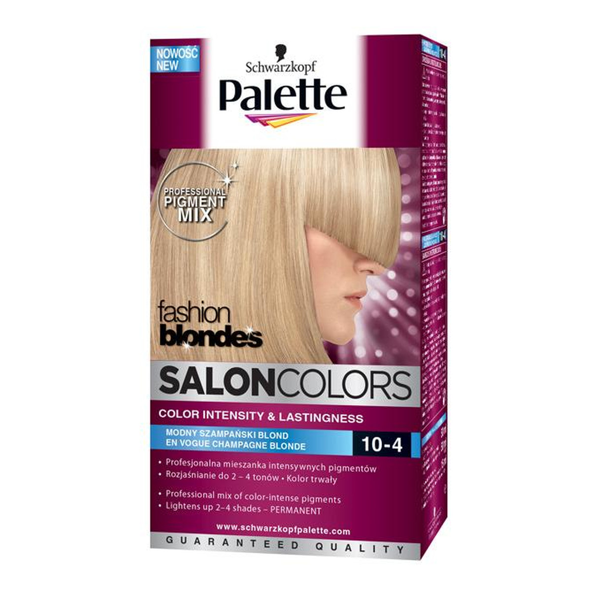 Palette Salon Colors Krem Trwale Koloryzujący 100ml