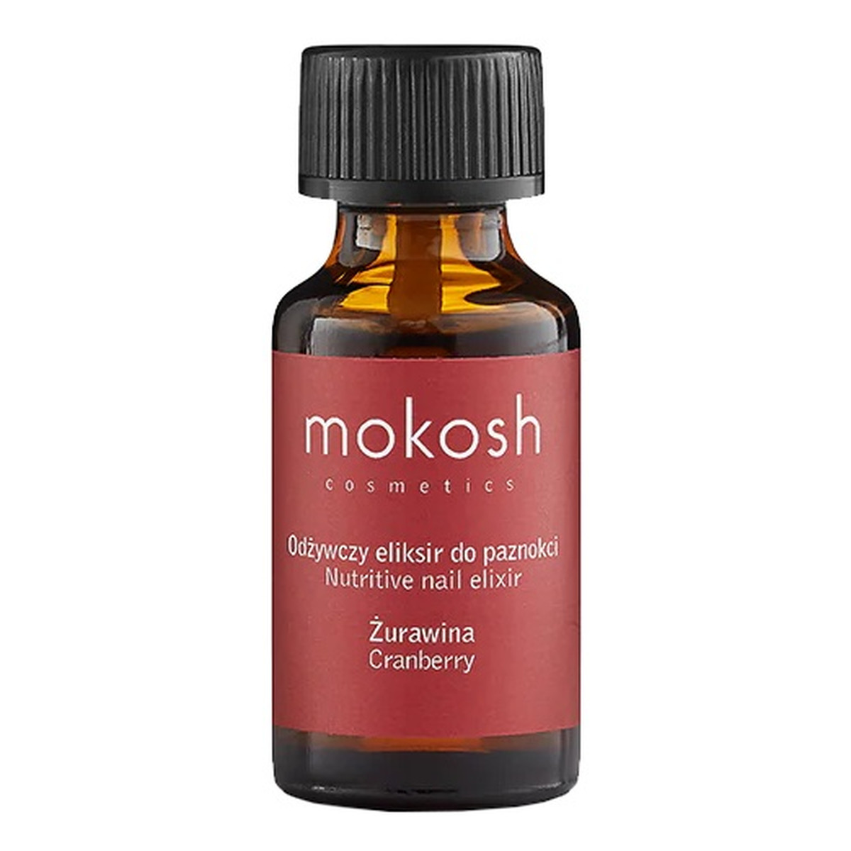 Mokosh Odżywczy eliksir do paznokci żurawina 10ml