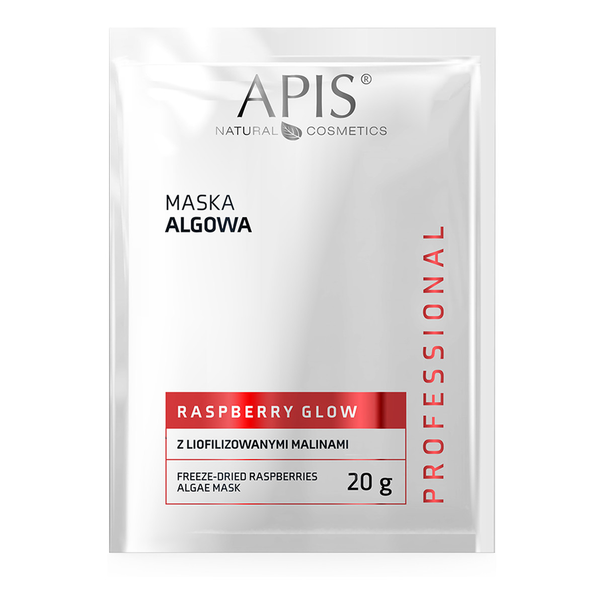 Apis Raspberry Glow Algae Mask Maska algowa z liofilizowanymi malinami 20g