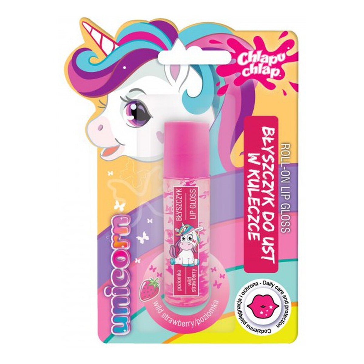 Chlapu Chlap Błyszczyk w kulce Poziomka 5ml