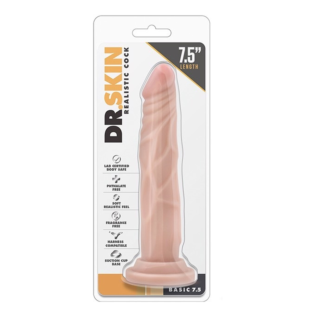 Dr.Skin Realistyczne dildo 19cm