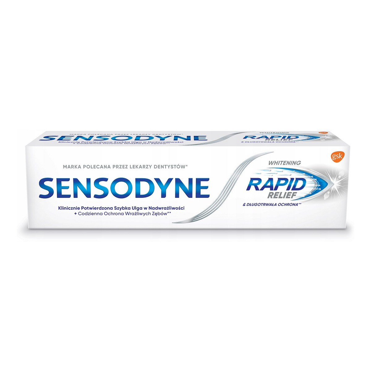 Sensodyne Whitening rapid relief wybielająca pasta do zębów wrażliwych 75ml