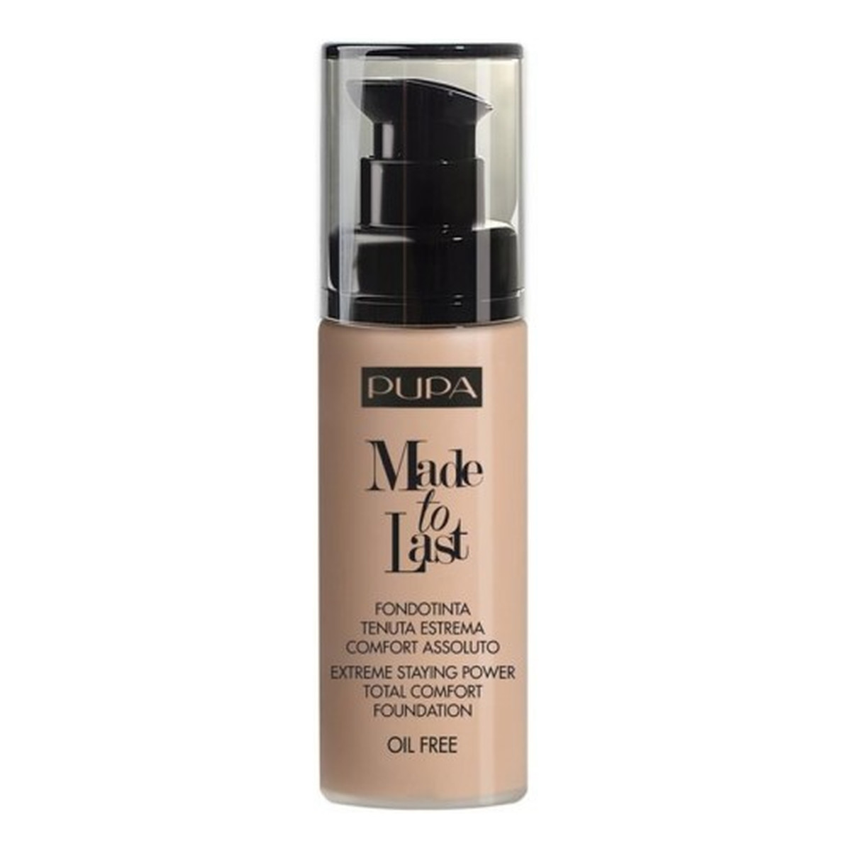 Pupa Milano Made To Last Total Comfort Foundation Długotrwały podkład matujący SPF10 30ml