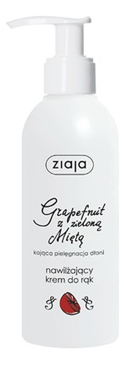 Krem do rąk nawilżający Grejfrut z Zieloną Miętą