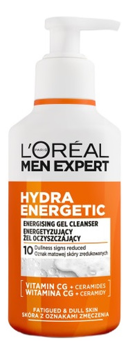 Żel oczyszczający do skóry z oznakami zmęczenia