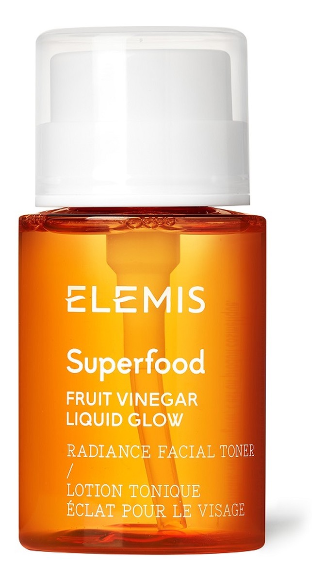 Superfood fruit vinegar liquid glow rozświetlający tonik do twarzy