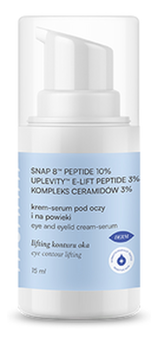 Krem pod oczy i na powieki z peptydami i ceramidami