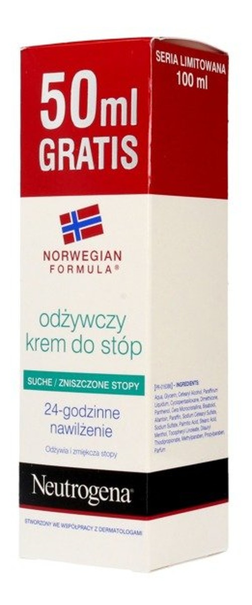 Odżywczy Krem do stóp