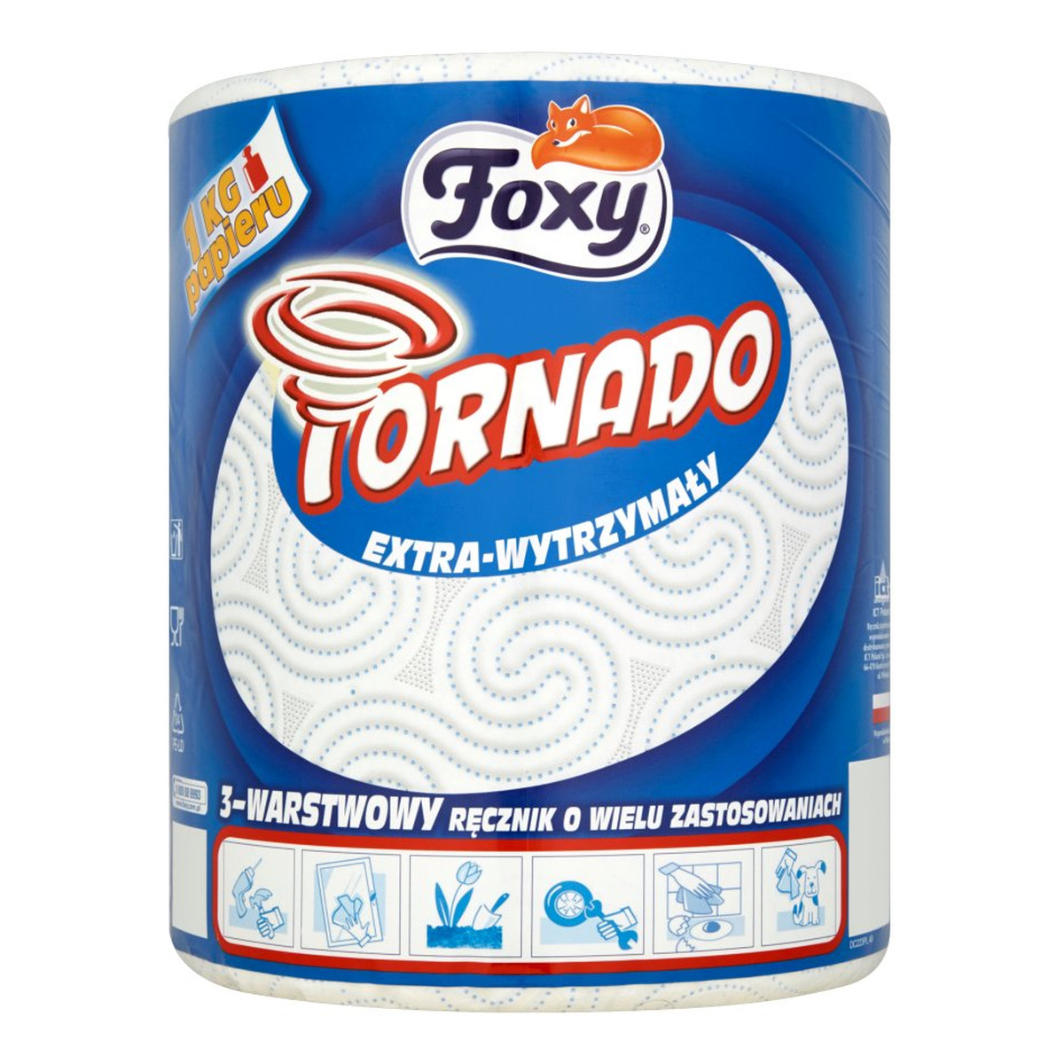 Foxy Tornado 3-warstwowy ręcznik papierowy