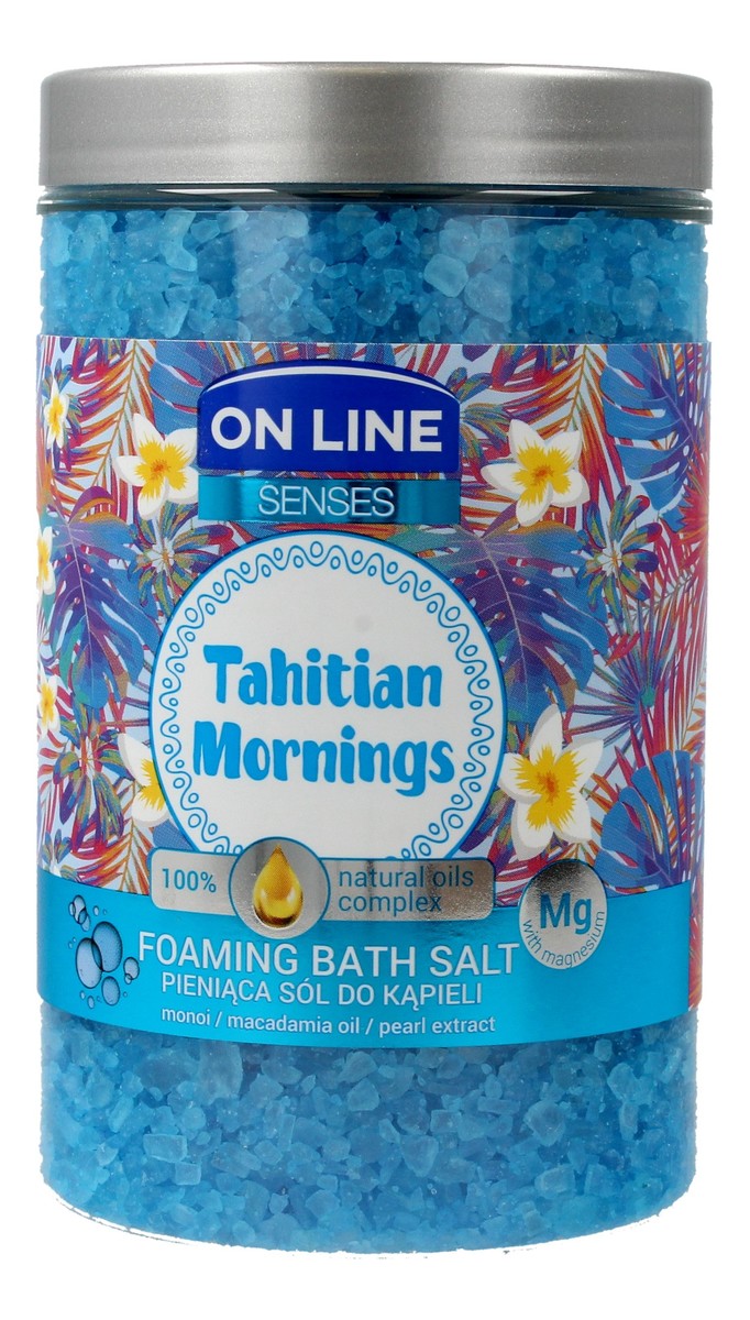 Pieniąca Sól do kąpieli Tahitian Mornings