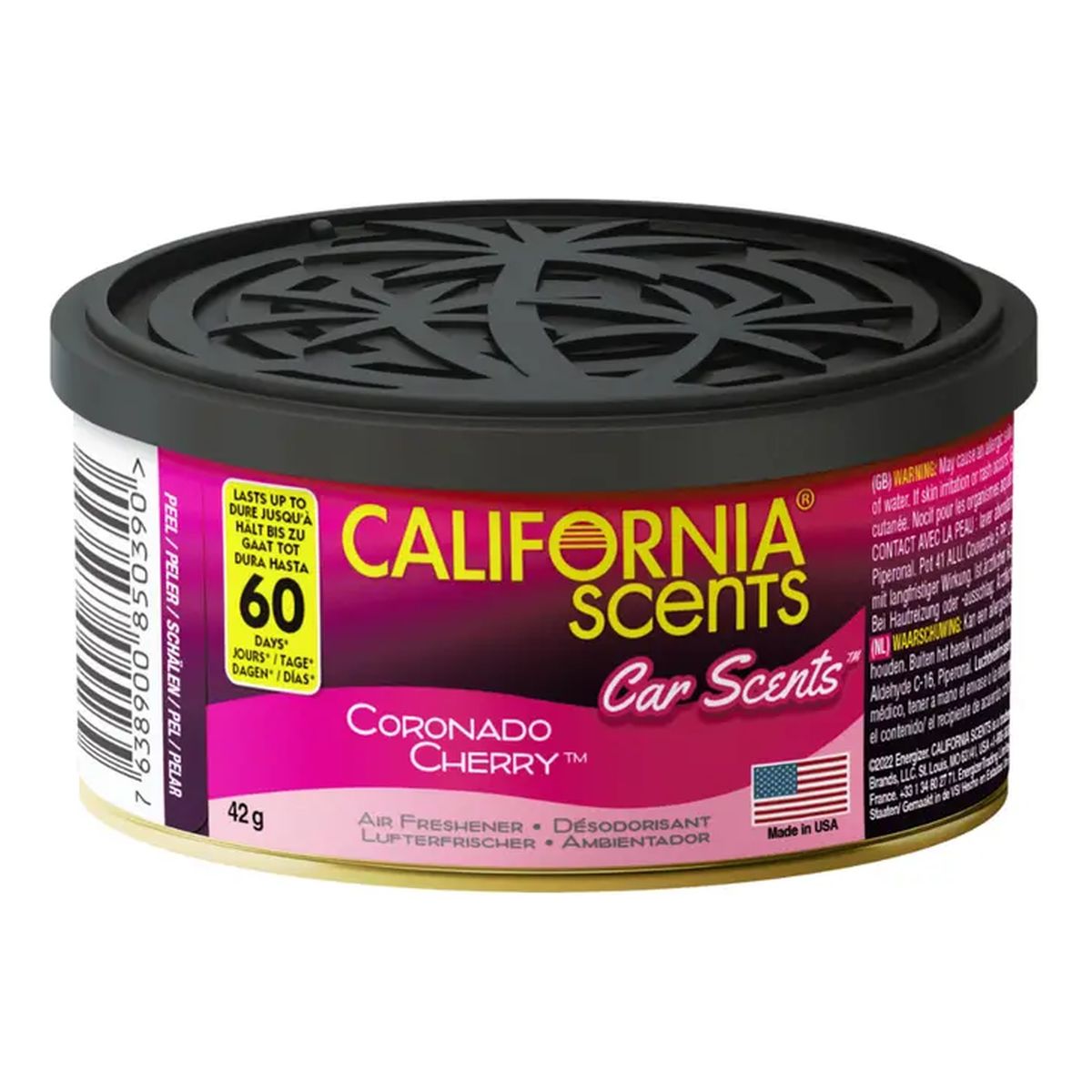 California Scents Car Scents Zapach Golden State Delight 2szt. + Coronado Cherry 2szt.