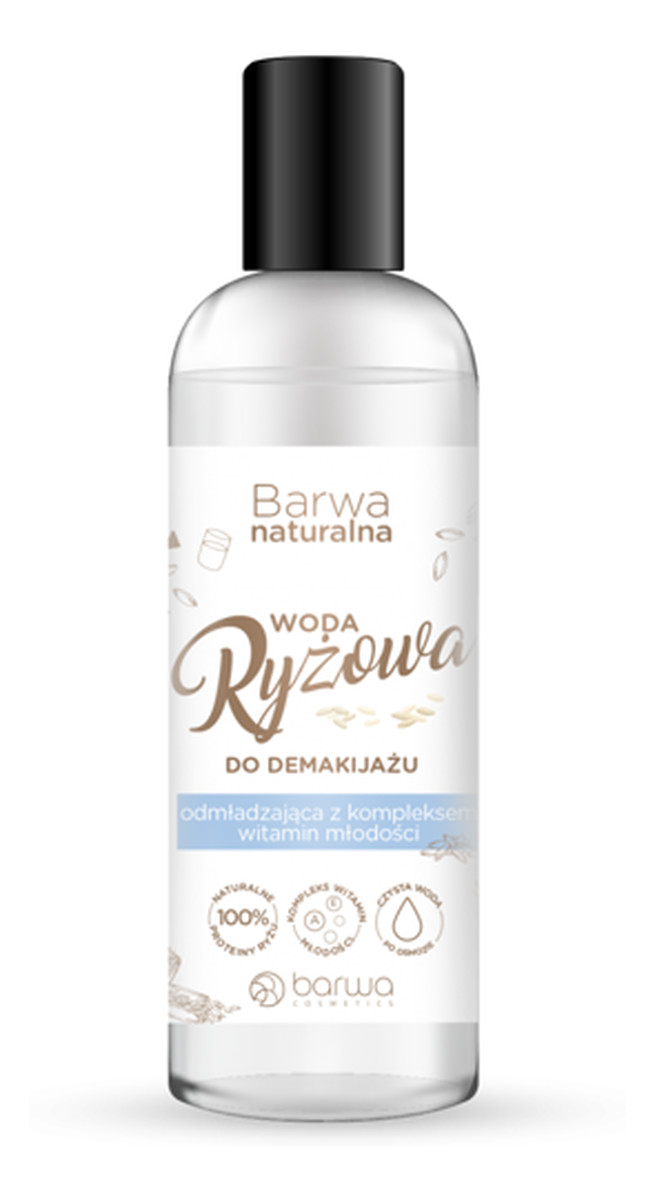 odmładzająca Woda Ryżowa do demakijażu