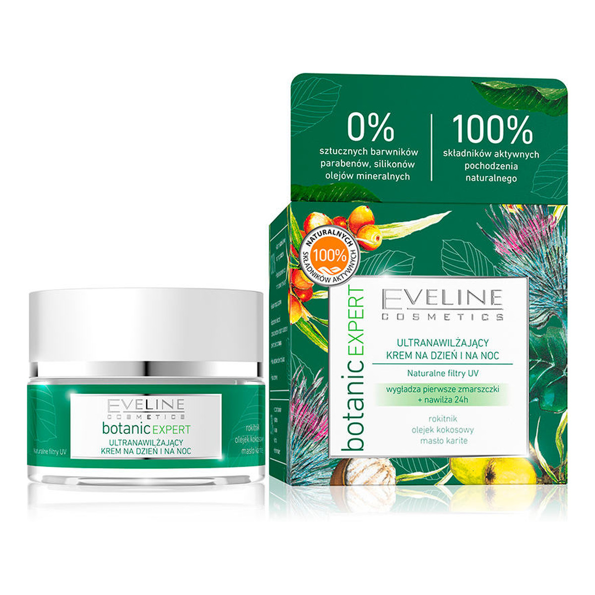 Eveline Botanic expert Krem ultranawilżający na dzień i noc 50ml