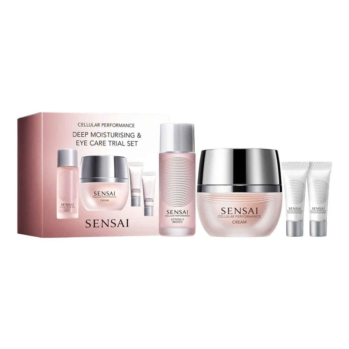 Sensai Cellular Performance Zestaw krem do twarzy 40ml + emulsja do twarzy 20ml + balsam pod oczy 2ml + krem pod oczy 2ml