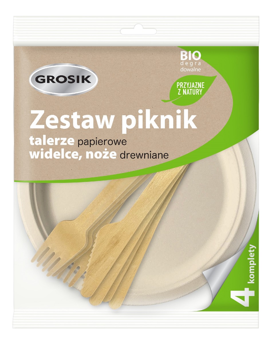 Zestaw piknikowy eko-1op.-4 komplety