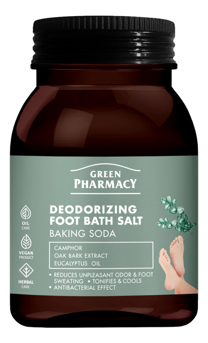 Sól do kąpieli stóp z sodą