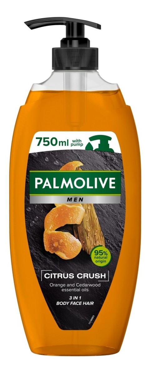 Żel pod prysznic 3w1 citrus crush-olejek pomarańczowy i drzewo cedrowe