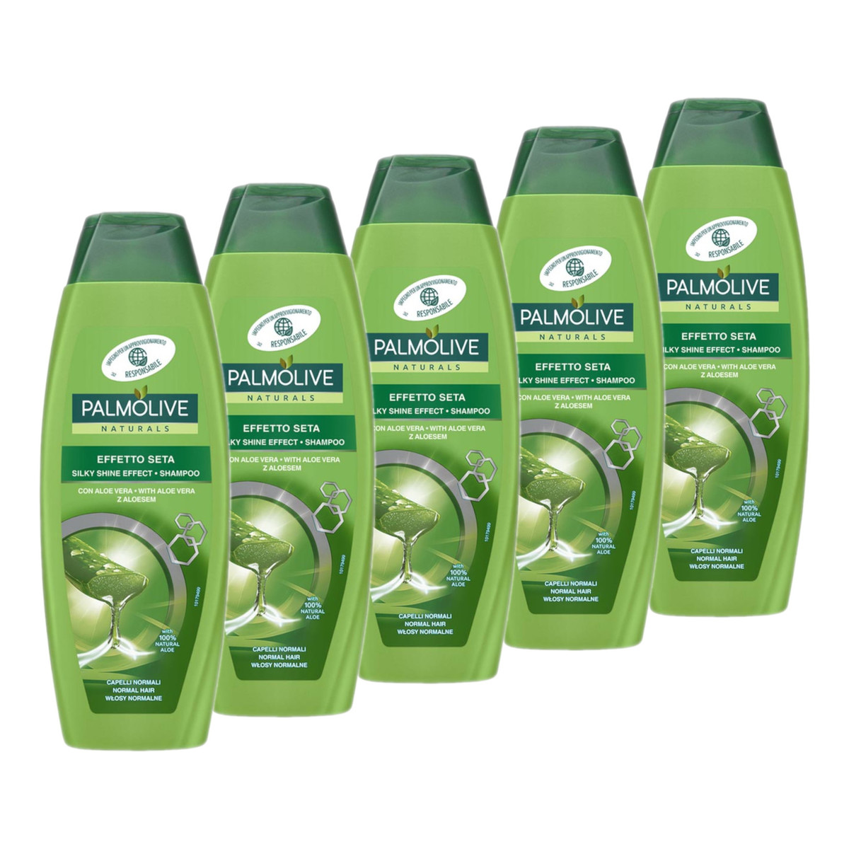 Palmolive Naturals Szampon aloesowy 5x350ml