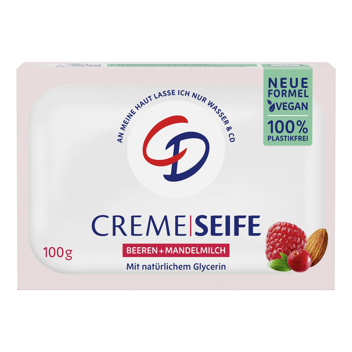 Cd Mydlo w kostce Jagody i Mleko Migdalowe 100g