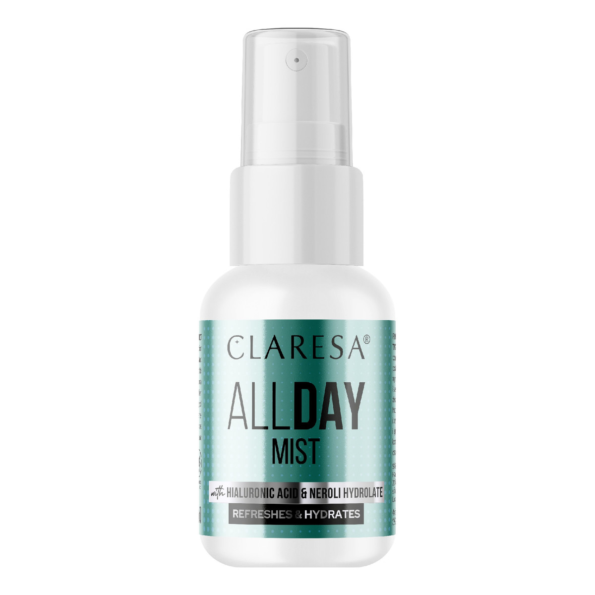 Claresa Claresa Mgiełka d/tw w sprayu all day mist 50ml