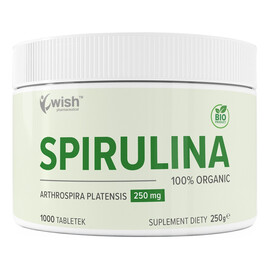 Spirulina 250mg suplement diety 1000 tabletek
