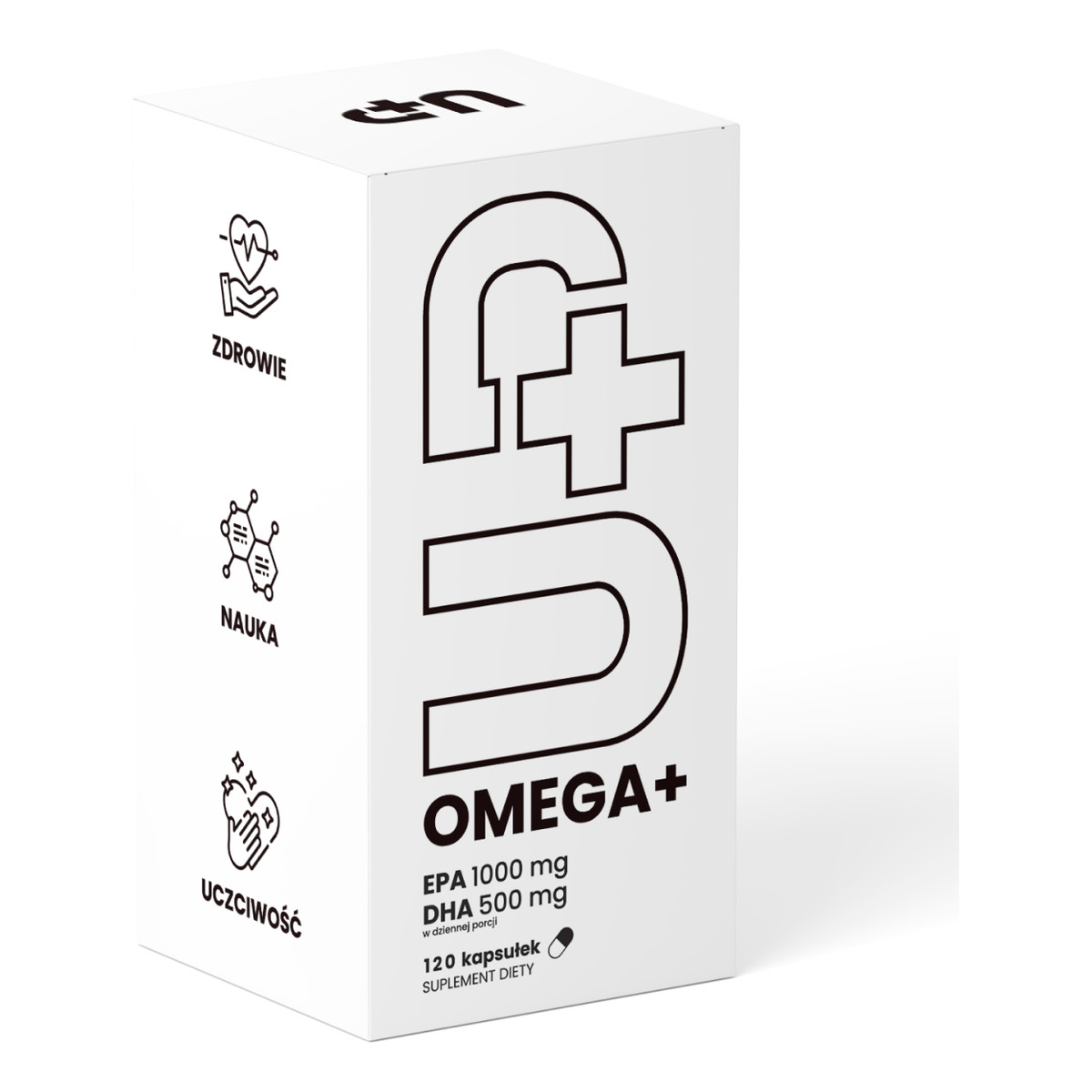 Up Health Pharma Omega+ suplement diety 120 kapsułek