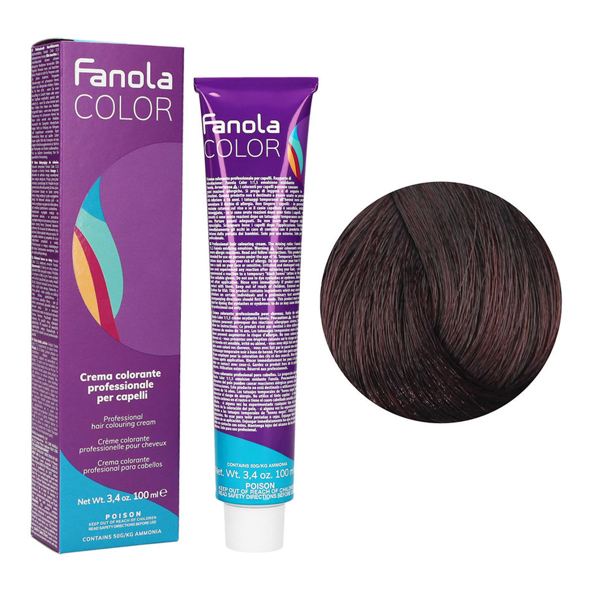 Fanola Color Krem koloryzujący Farba do włosów 100ml