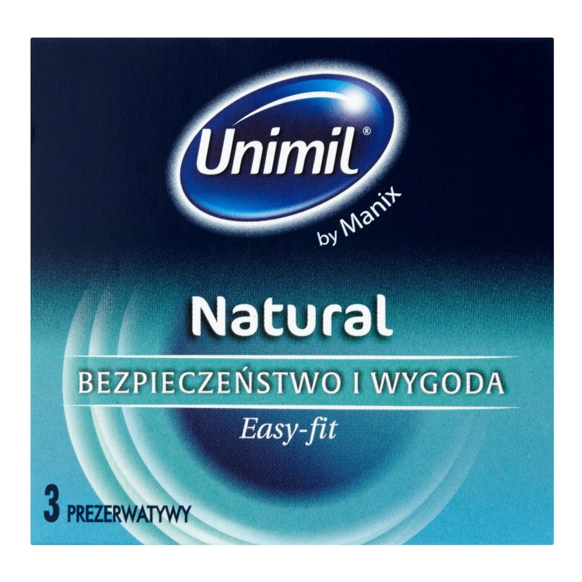 Unimil Natural Prezerwatywy 3szt