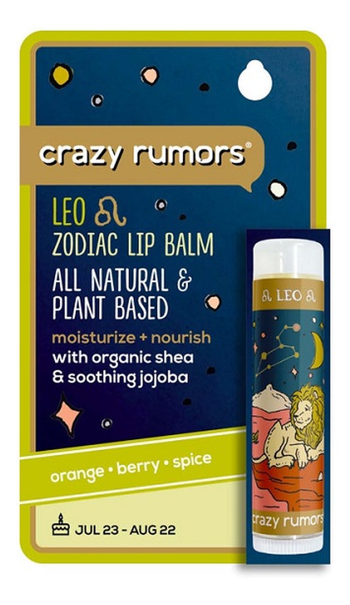 Naturalny balsam do ust - Lew 4.4ml