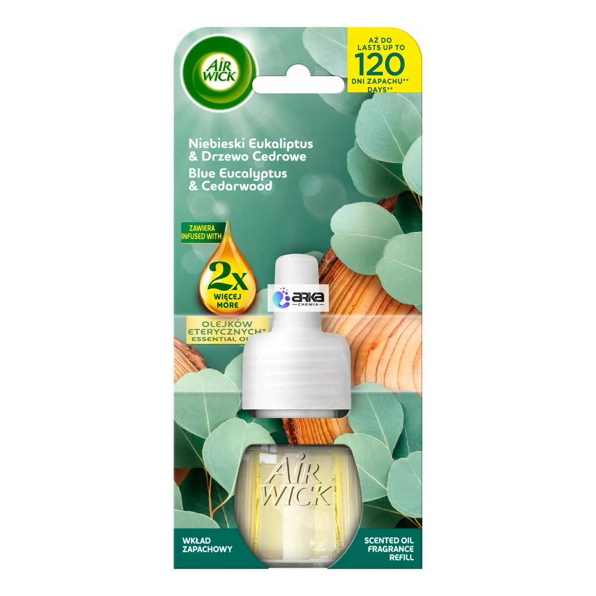 Air Wick Odświeżacz powietrza Niebieski eukaliptus 19ml