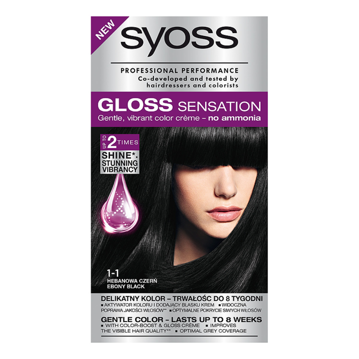 Syoss Professional Performance Gloss Sensation Krem Koloryzujący Do Włosów