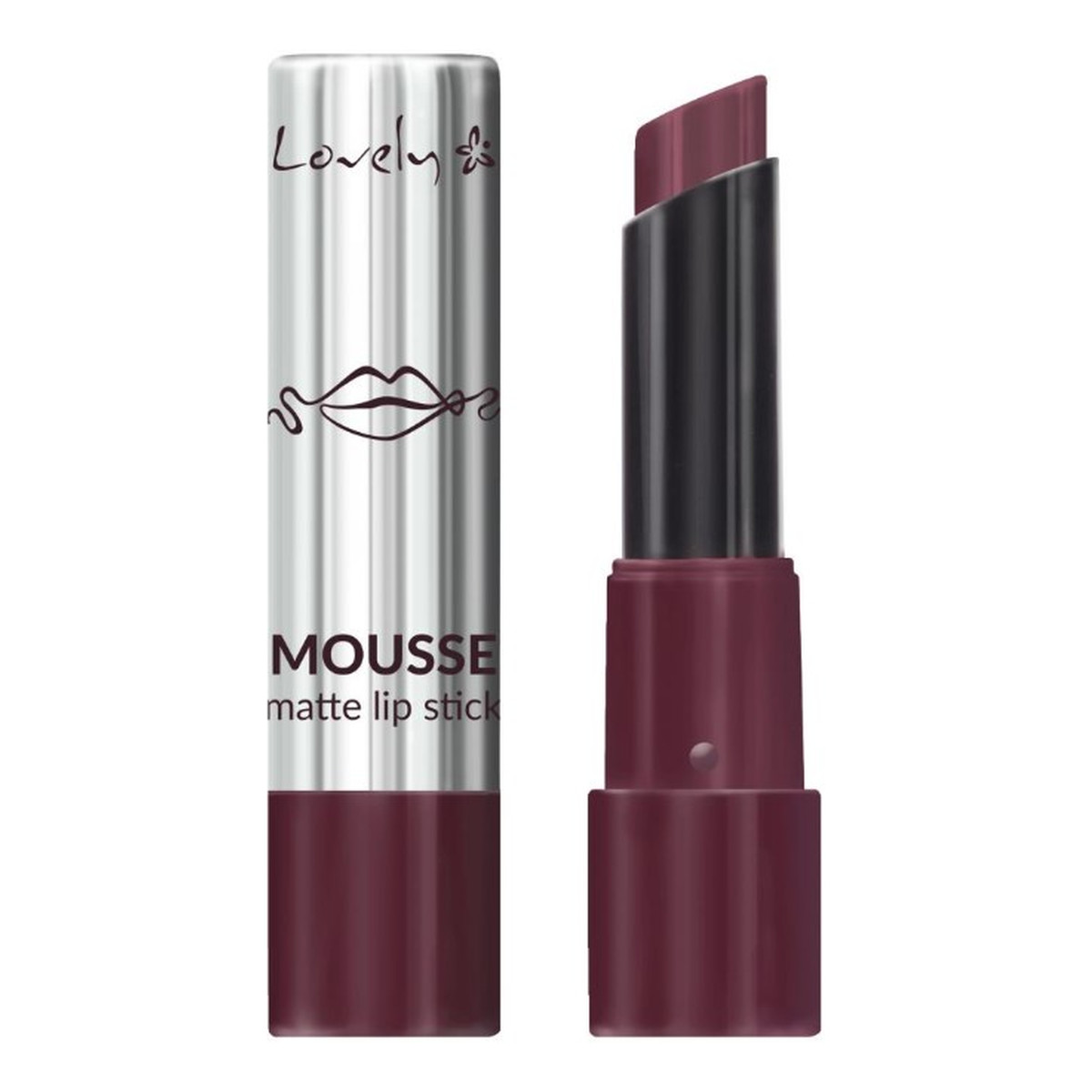 Lovely MOUSSE MATTE LIPSTICK Matowa Pomadka Do Ust Z Formułą Długotrwałą